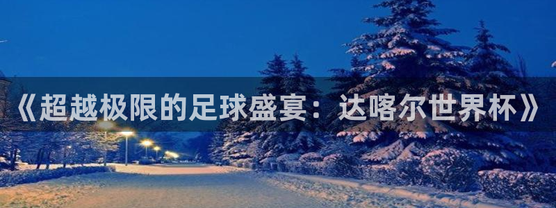 世界杯附加赛赛程表：《超越极限的足球盛宴：达喀尔世界杯》